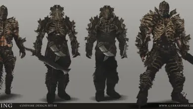 diseño de personajes Paul Gerrard