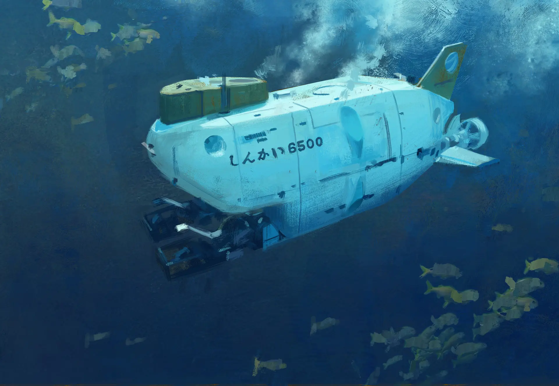 como dibujar submarinos