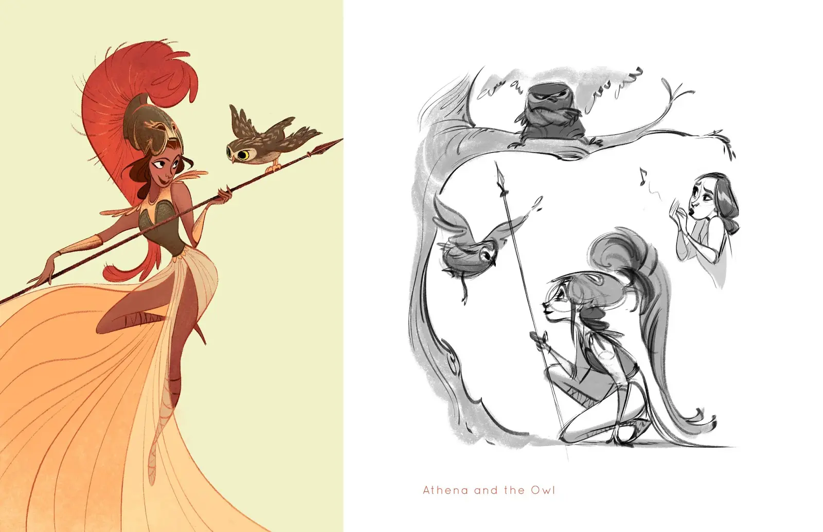Cécile Carre- Ilustración-Dibujo-arte-Diseño de personajes-animación