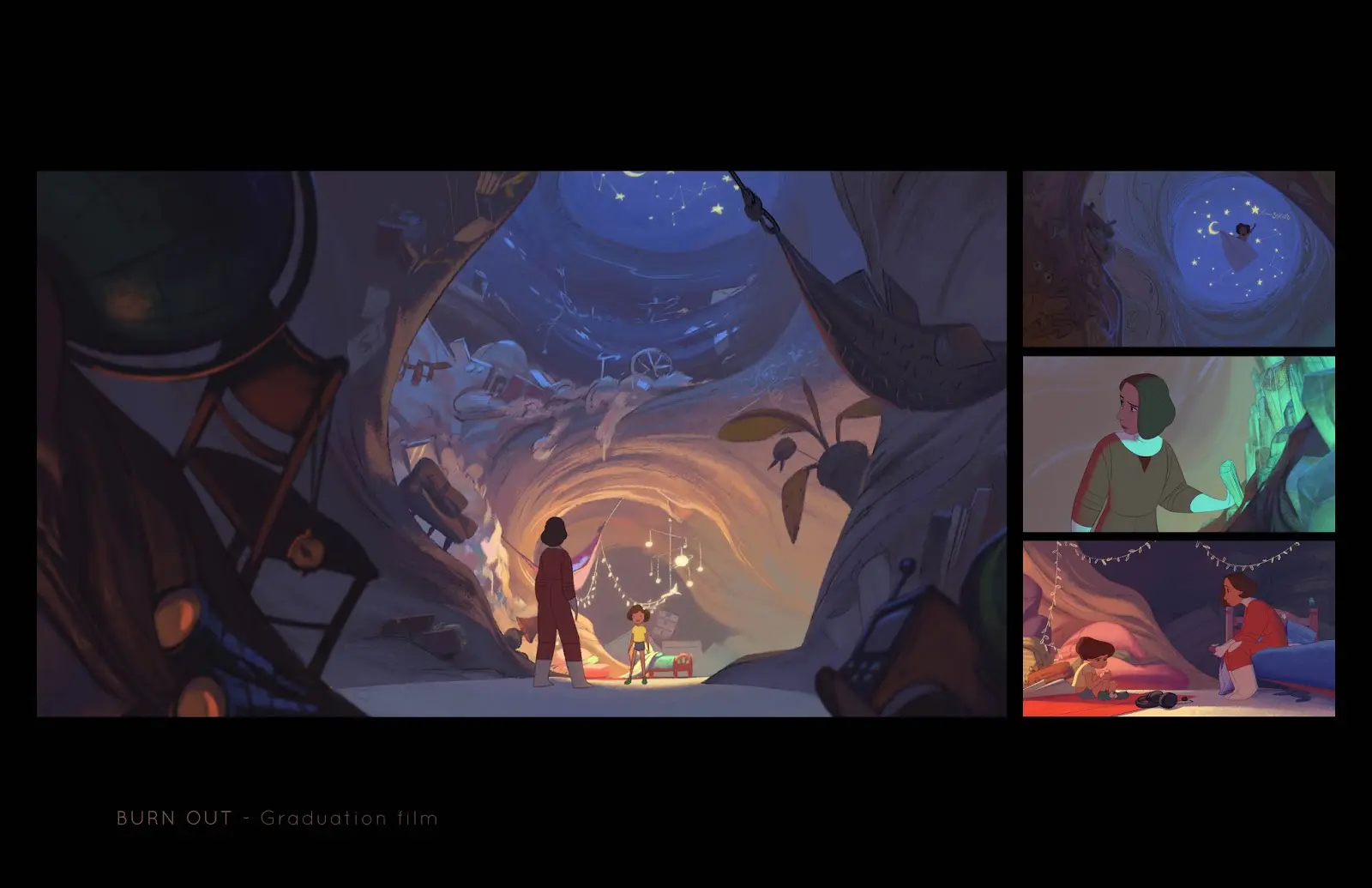 Showreel, Tutoriales y Portfolio de Cécile Carre: Ilustración y Diseño de Personajes