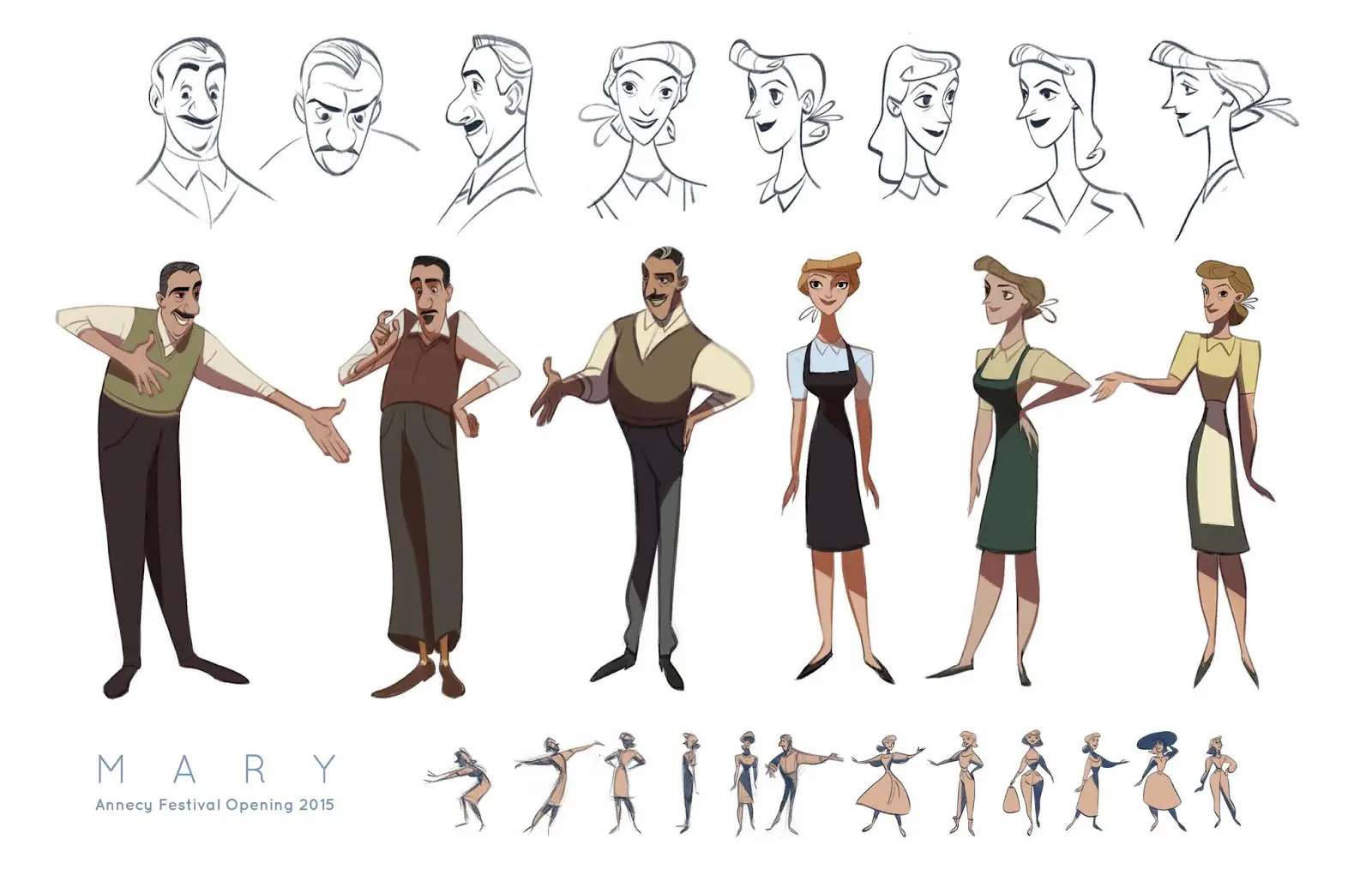 Cécile Carre- Ilustración-Dibujo-arte-Diseño de personajes-animación