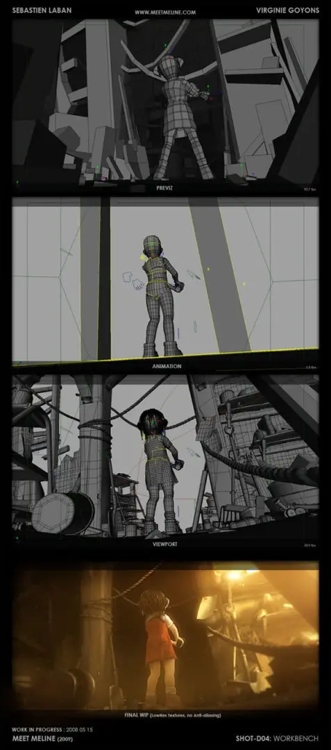 Cortometraje de Animación & Making of Meet Meline