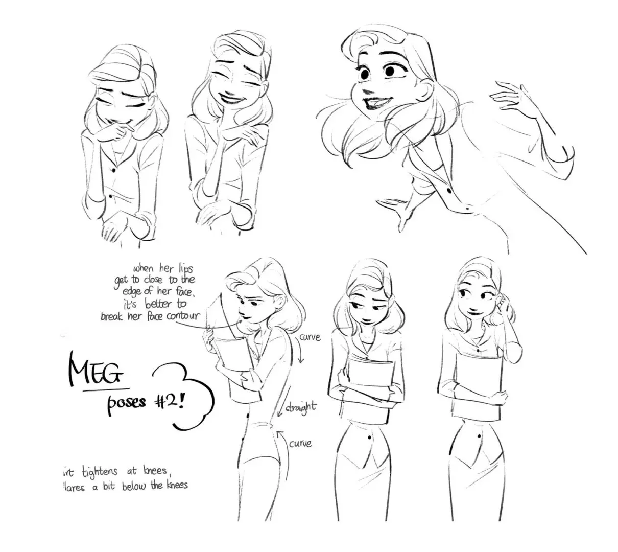 El Arte de Paperman - Making of, Storyboard, Diseño de Personajes & Concept Art
