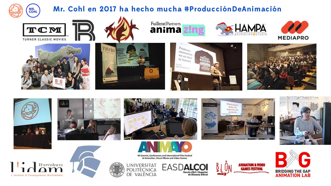 Producción de un proyecto de animación