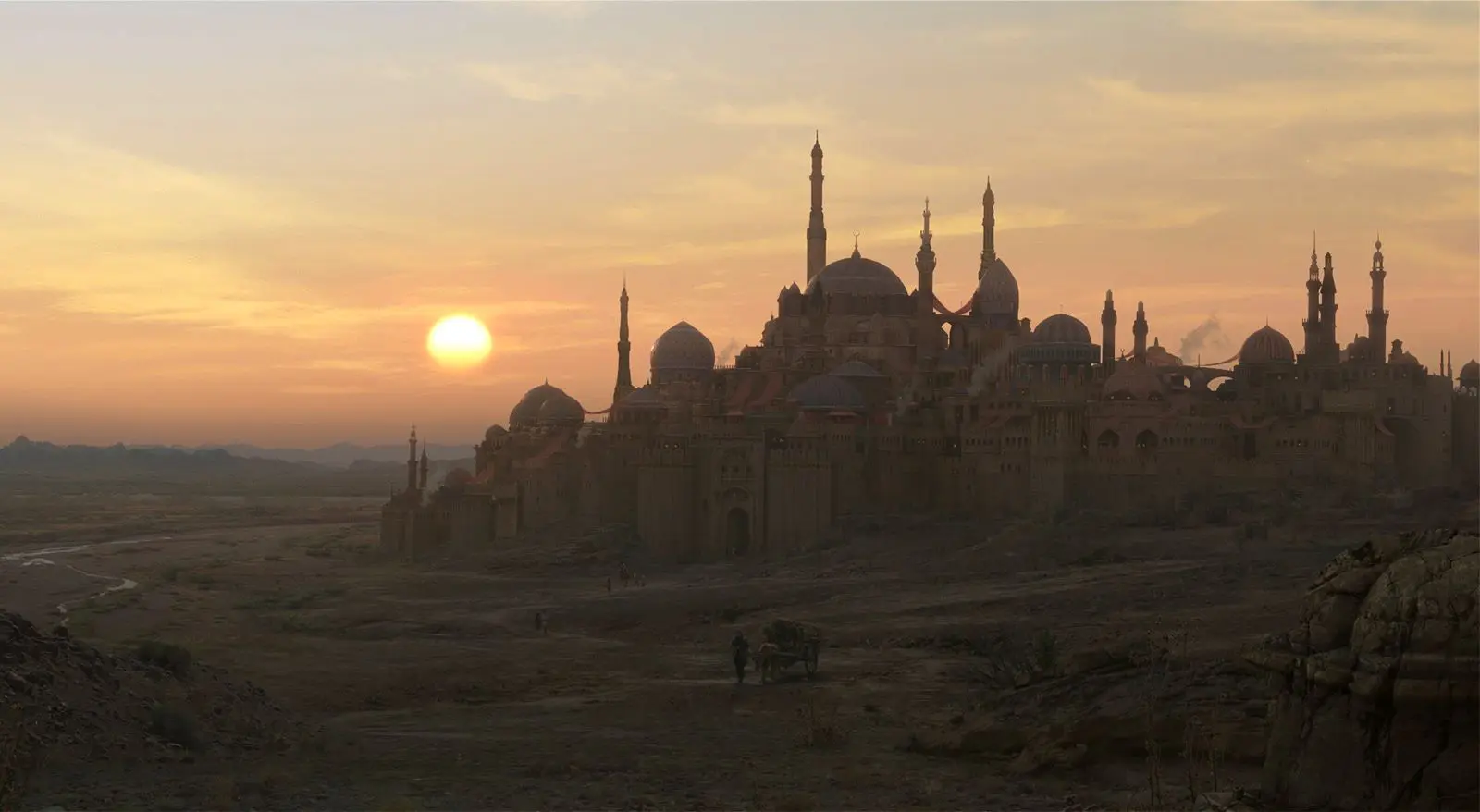 Digital Matte & Concept Art El Arte de Dylan Cole