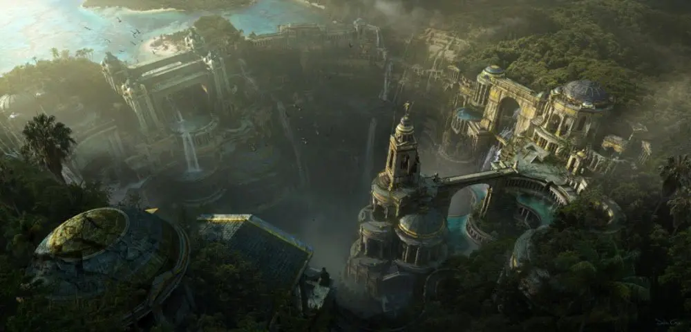Digital Matte & Concept Art El Arte de Dylan Cole