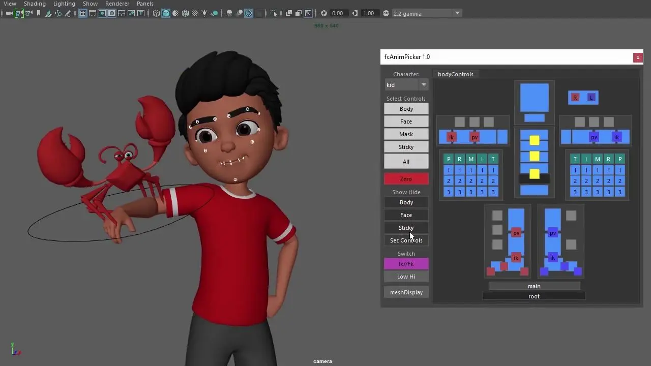 Rigging 3D Reel