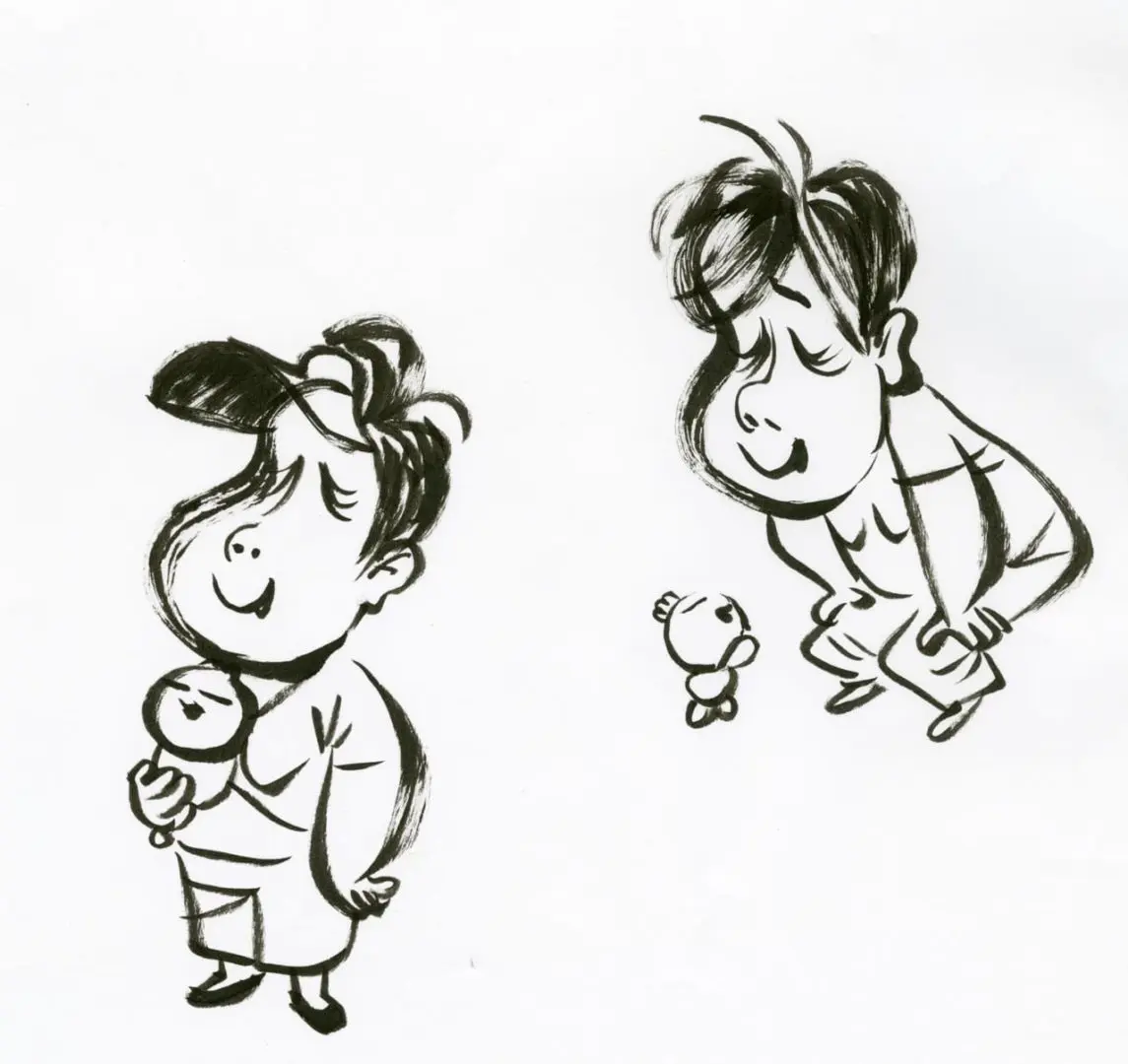 concept art Bao - Trailer del Corto Bao de Pixar