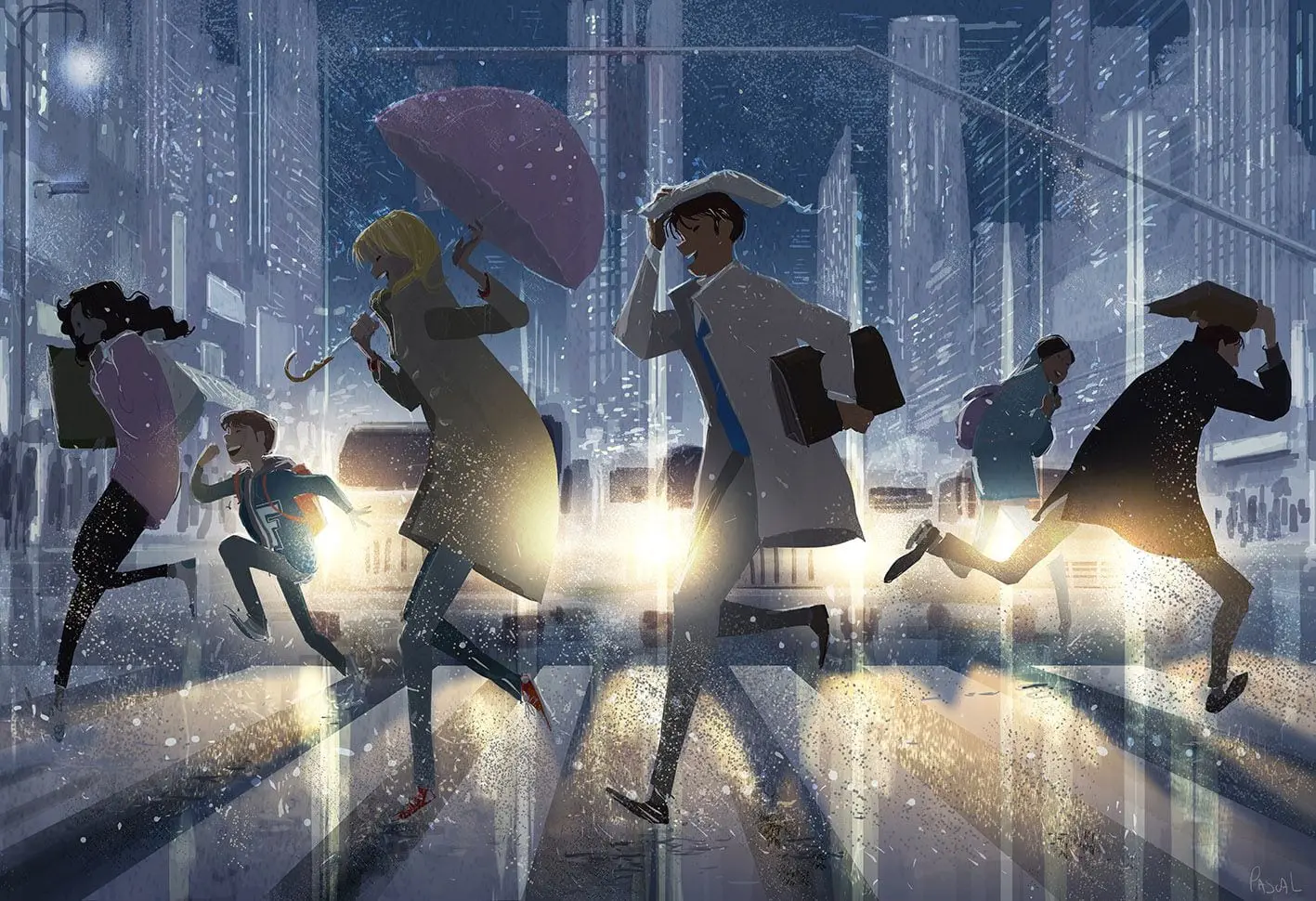 Concept Art, Color Script, Ilustración y Animación El Arte de Pascal Campion