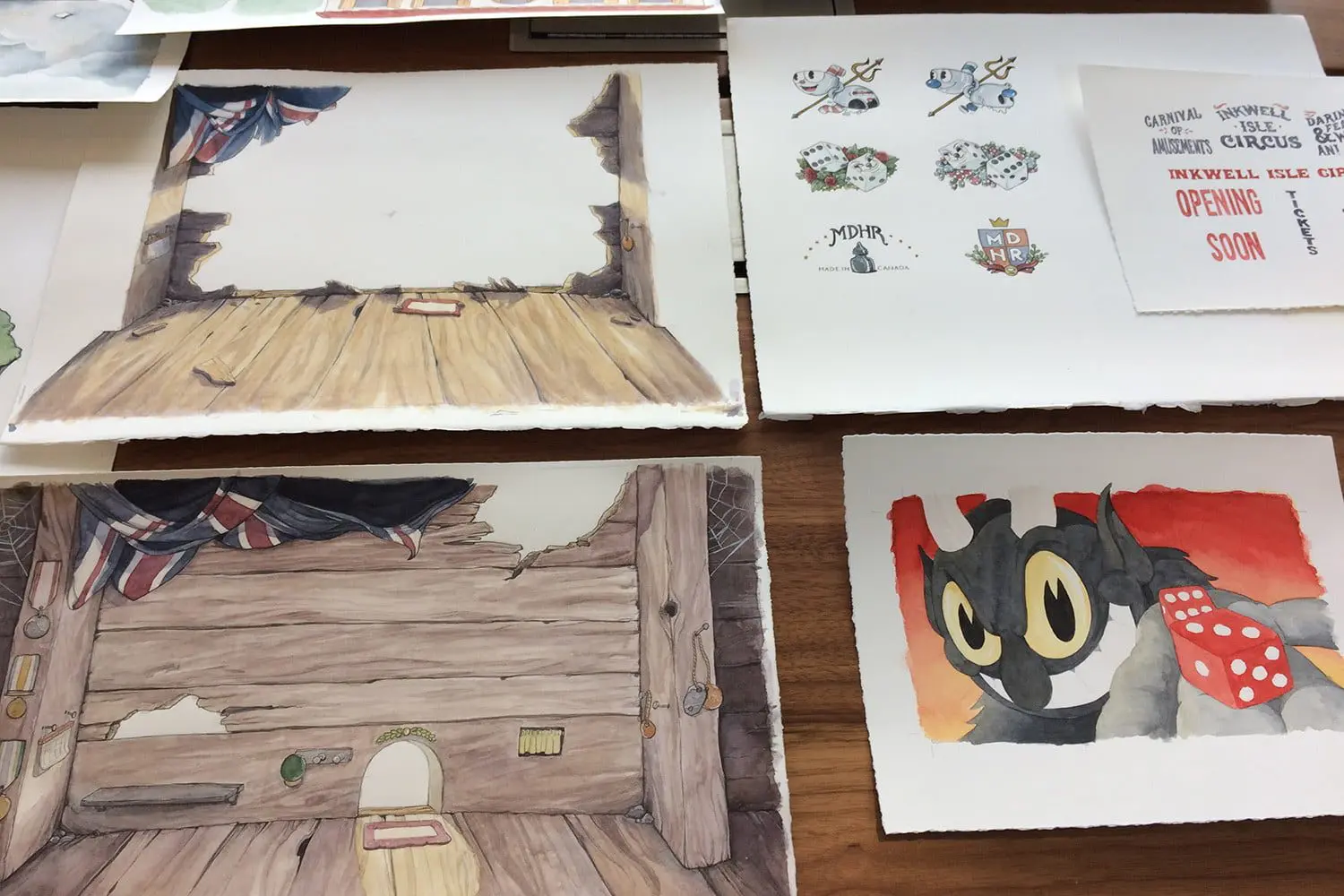 El arte de Cuphead - Concept Art,