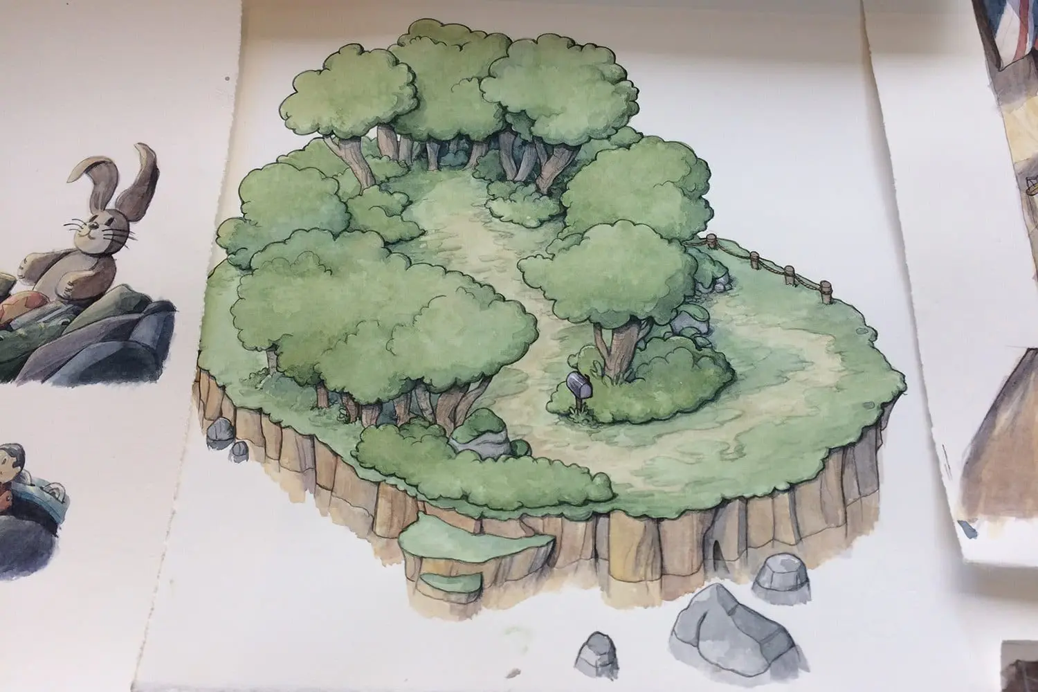 El arte de Cuphead - Concept Art