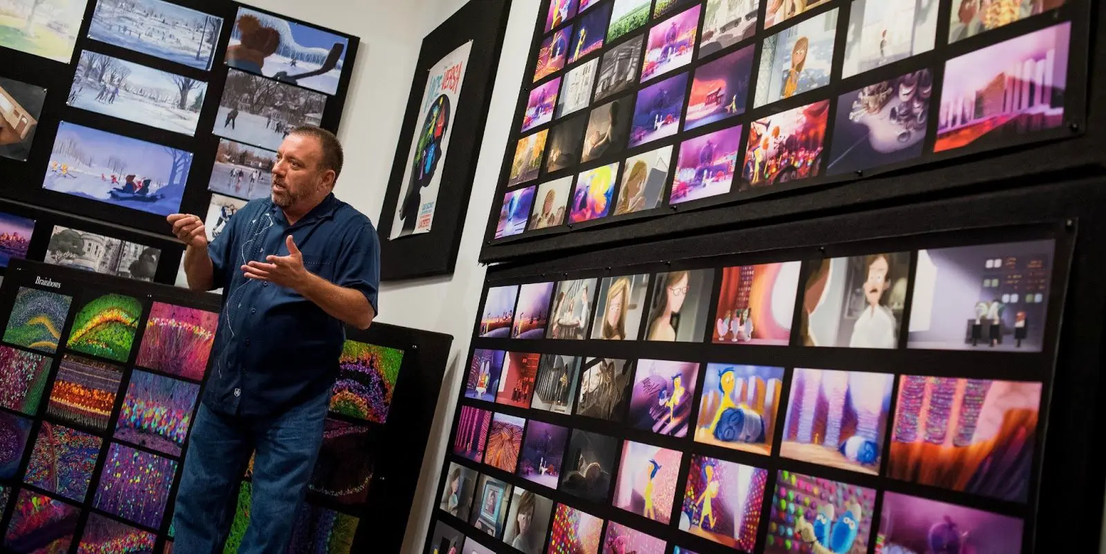 Desarrollo Visual: El Arte de Pixar Inside Out - Color Script , making of, Concept Art y diseño de personajes