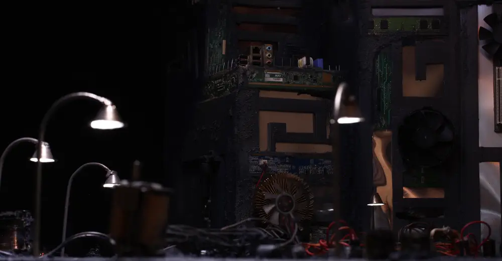 Voyage-cortometraje de animación-escenarios-stop motion-animación 3d