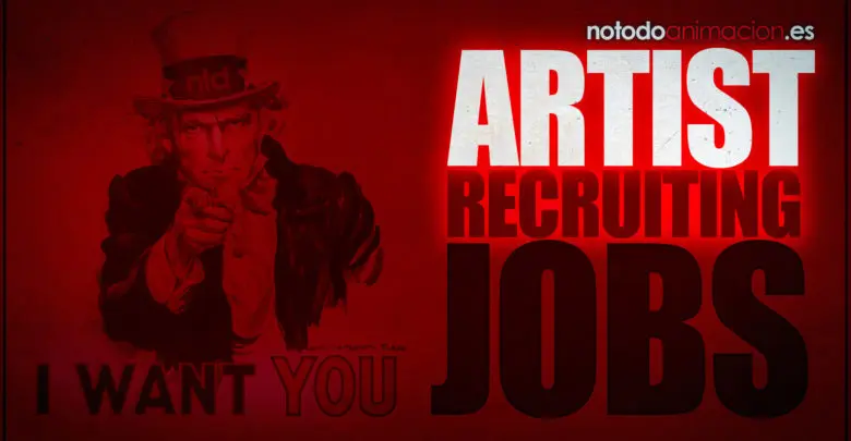 Ofertas de Empleo Animacion Artistas Digitales. Animadores, Ilustradores, Artistas CGI, 3D y VFX