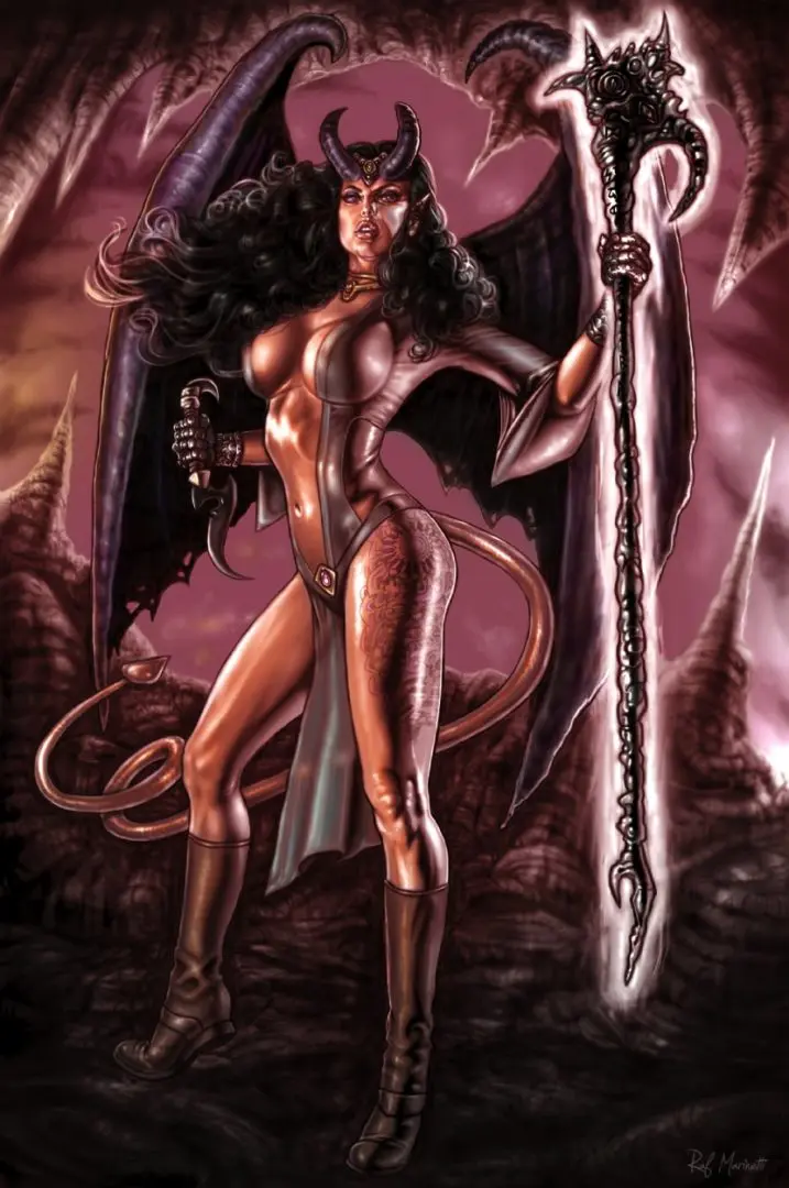 raffaele.marinetti- Ilustración-concept art-arte pin-up