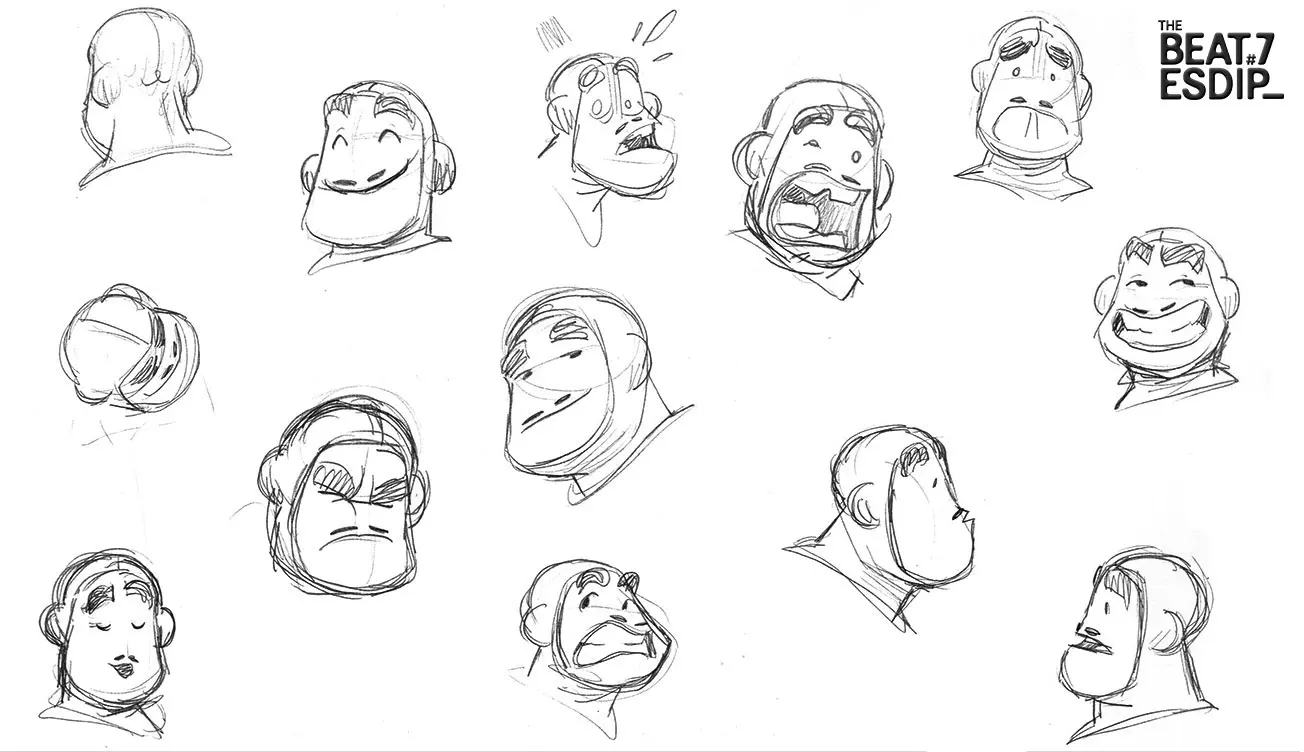 El Arte de Just The Beginning - Cortometraje de Animación, Breakdown y Making of