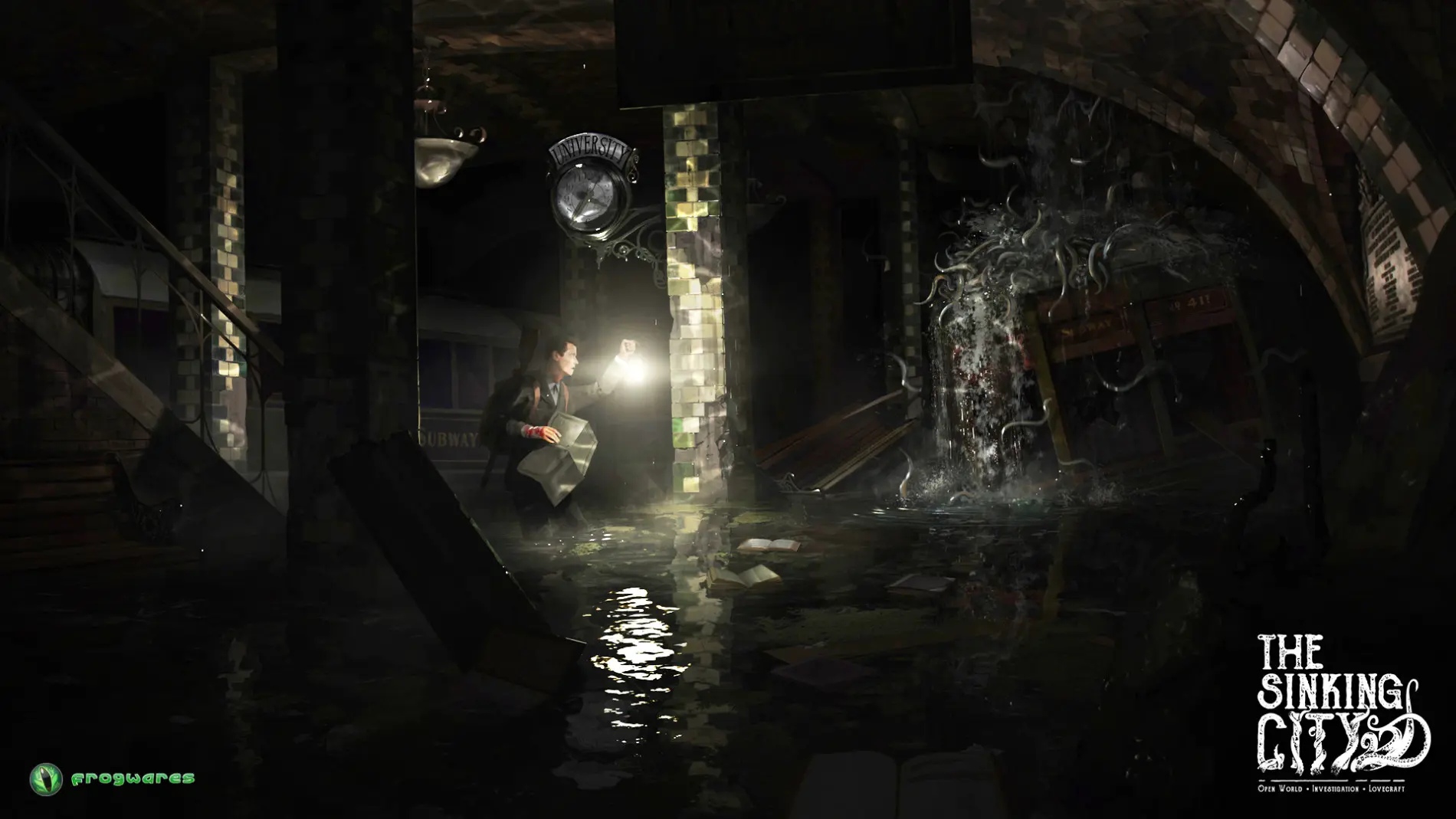 Cinemática-videojuego-The Sinking City