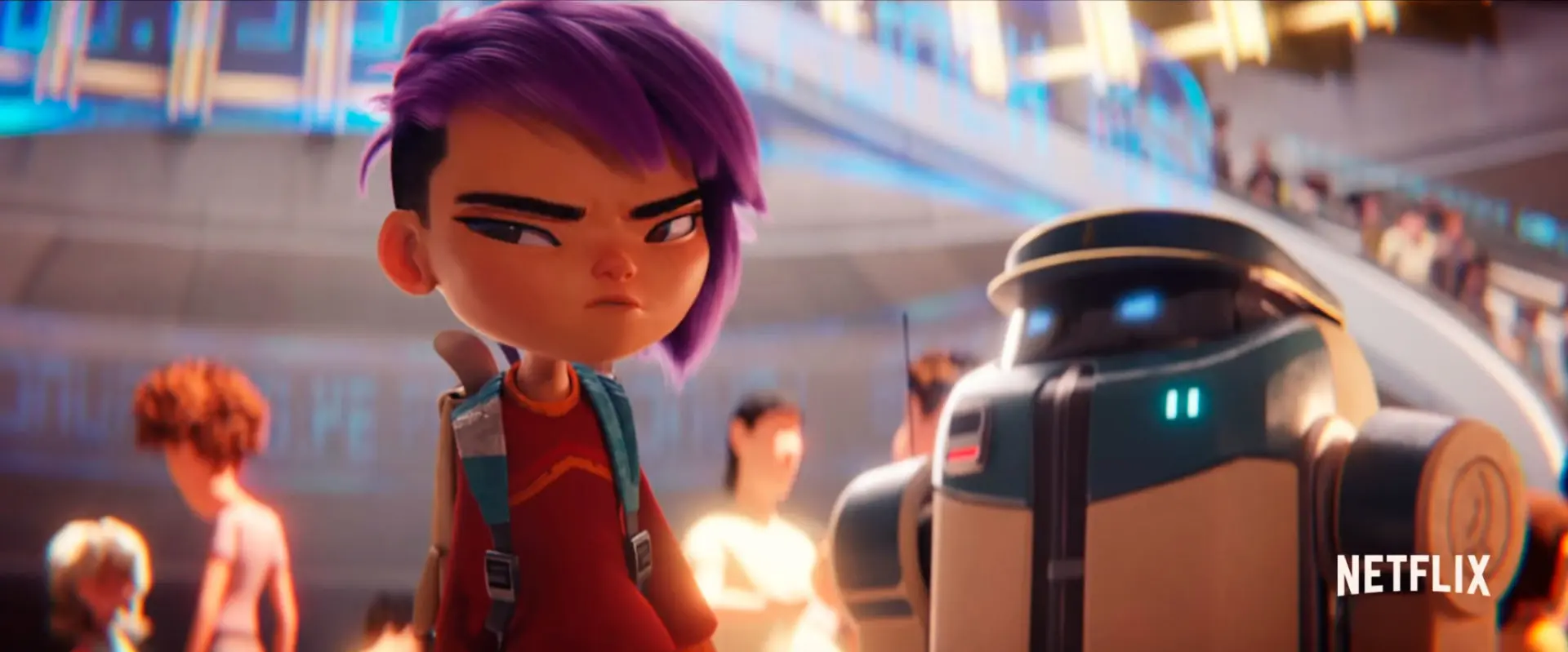 netflix Next Gen - La Nueva Generación Trailer Pelicula Animación 3d