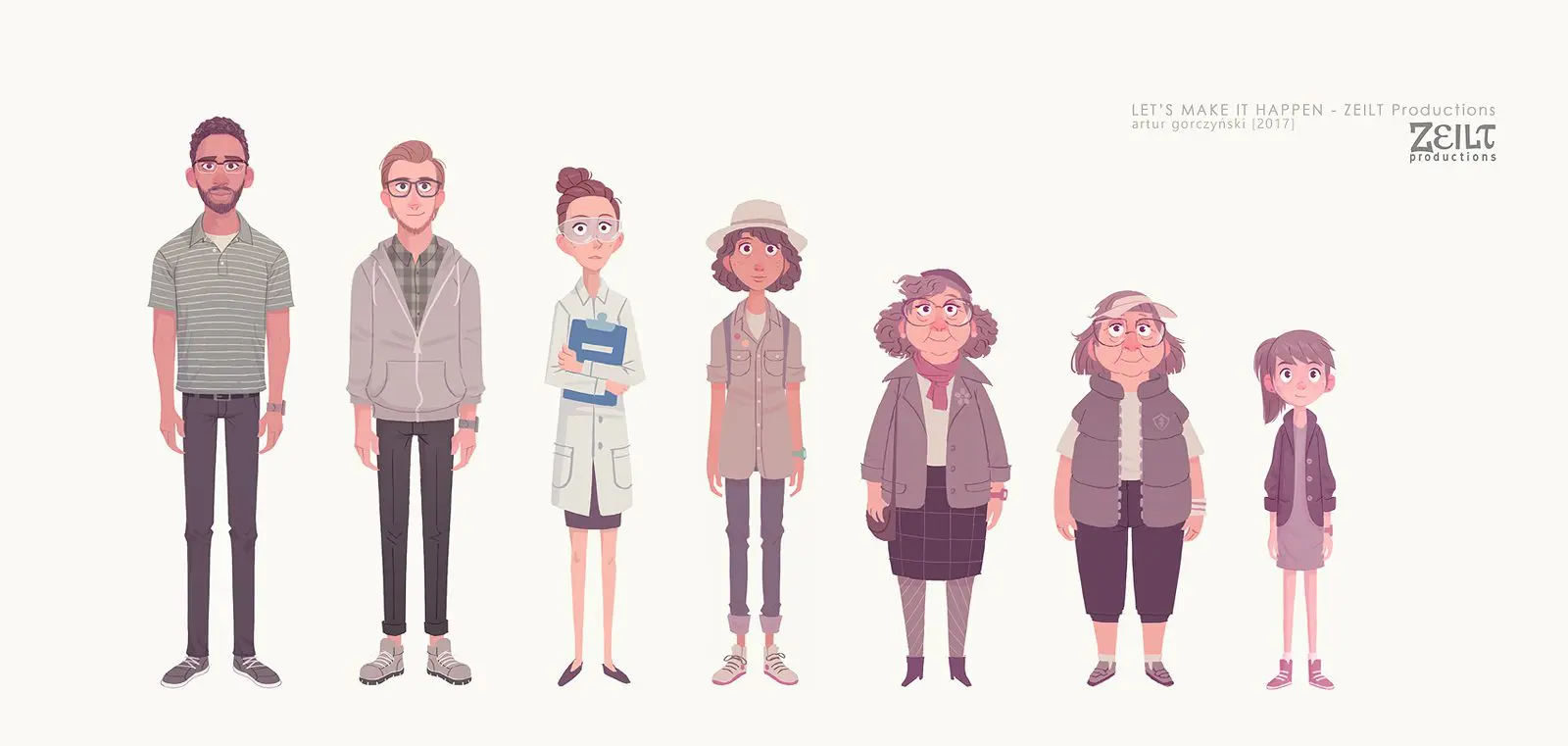 Spot & Cortometraje: Let's make it happen. Desarrollo Visual