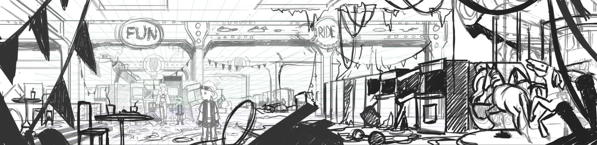 Concept Art - El arte de I'm not Alone