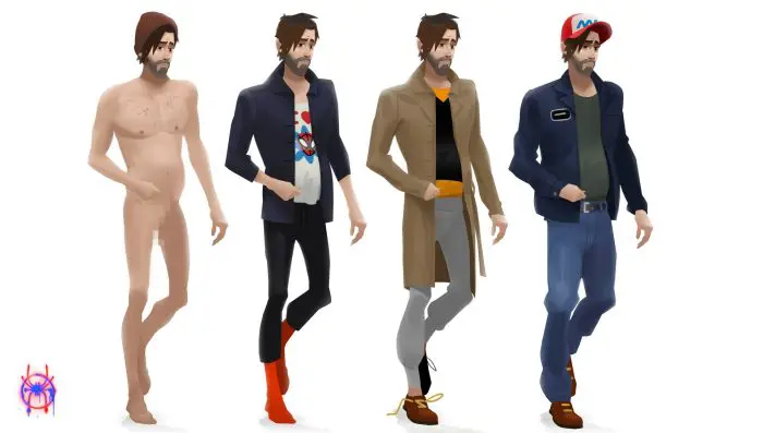 diseño de personajes spiderverse