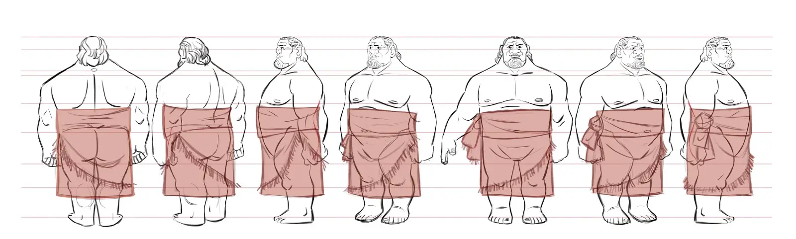 construcción diseño de personajes