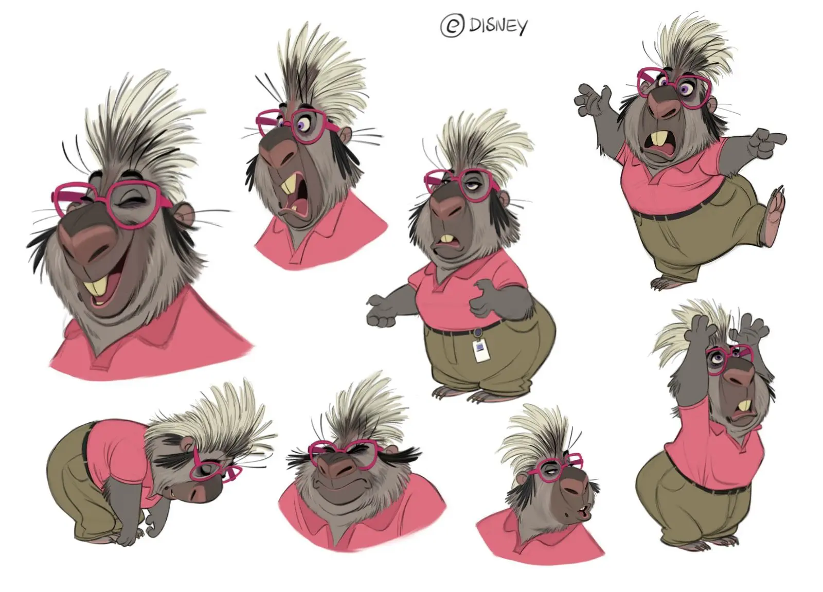 variedad principios diseño de personajes