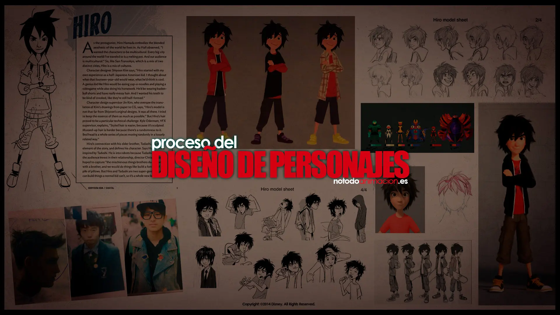 como crear un personaje animado