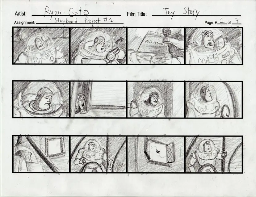 plantillas de storyboard