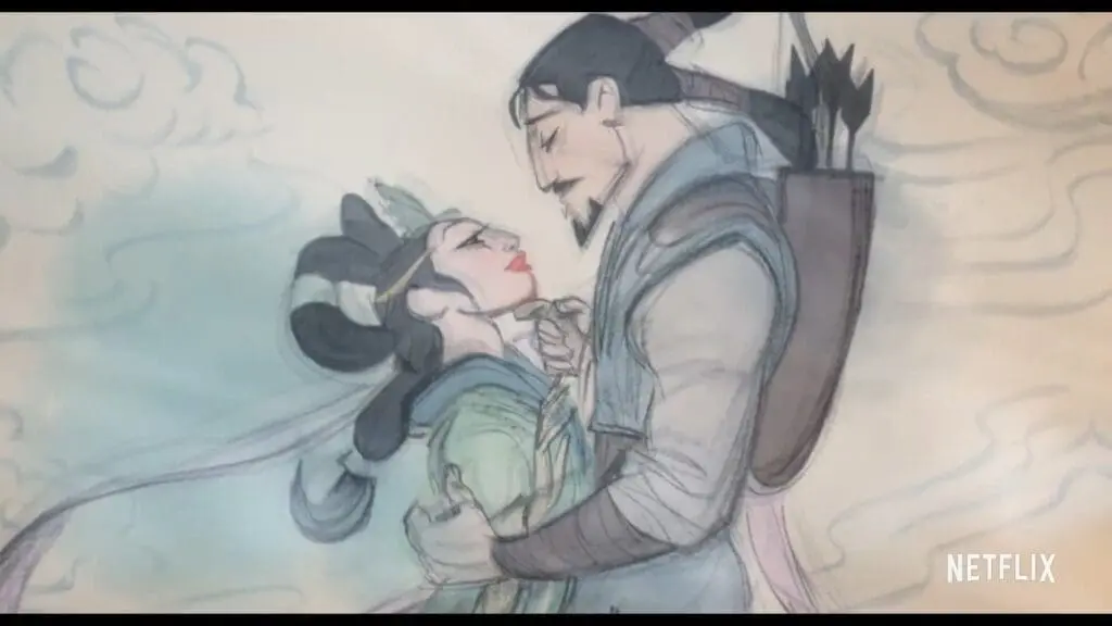 concept art over the moon