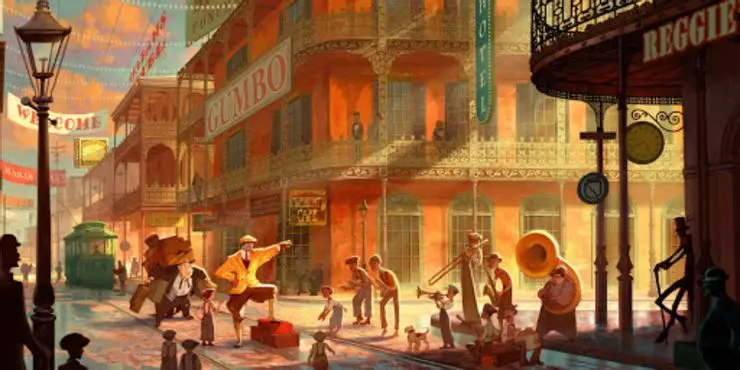 The Art of the Princess and the Frog