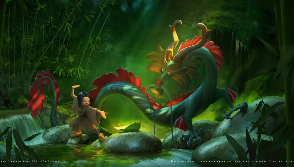 película de animación dragon keeper 