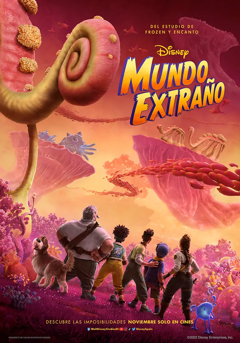 mundo extraño de disney | estreno y trailer