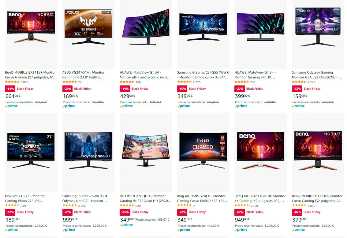 monitores para diseño