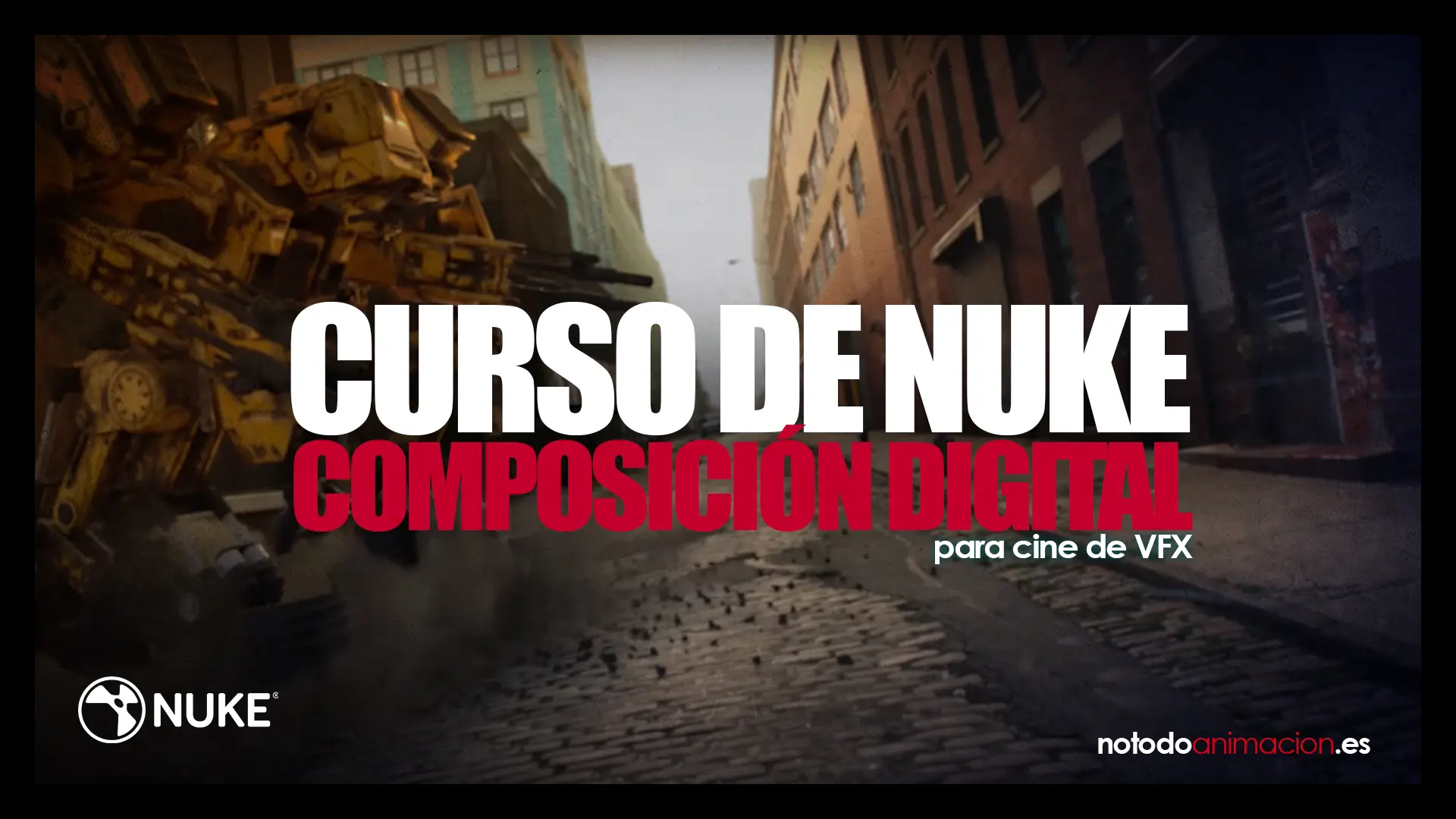 nuke composición digital