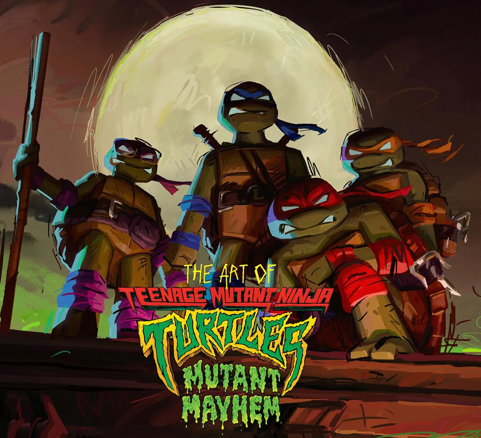 The Art of Teenage Mutant Ninja Turtles: Mutant Mayhem artbook