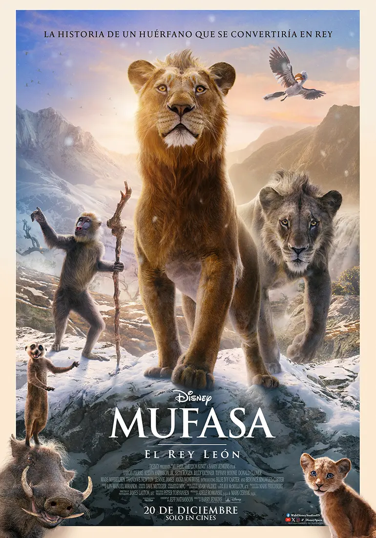 mufasa película estreno disney