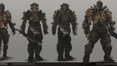 diseño de personajes Paul Gerrard