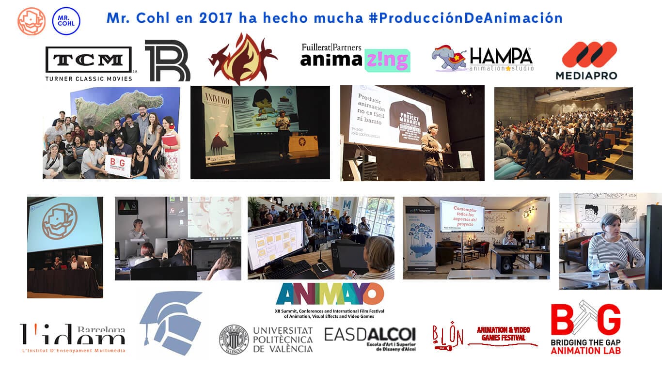 Producción de un proyecto de animación