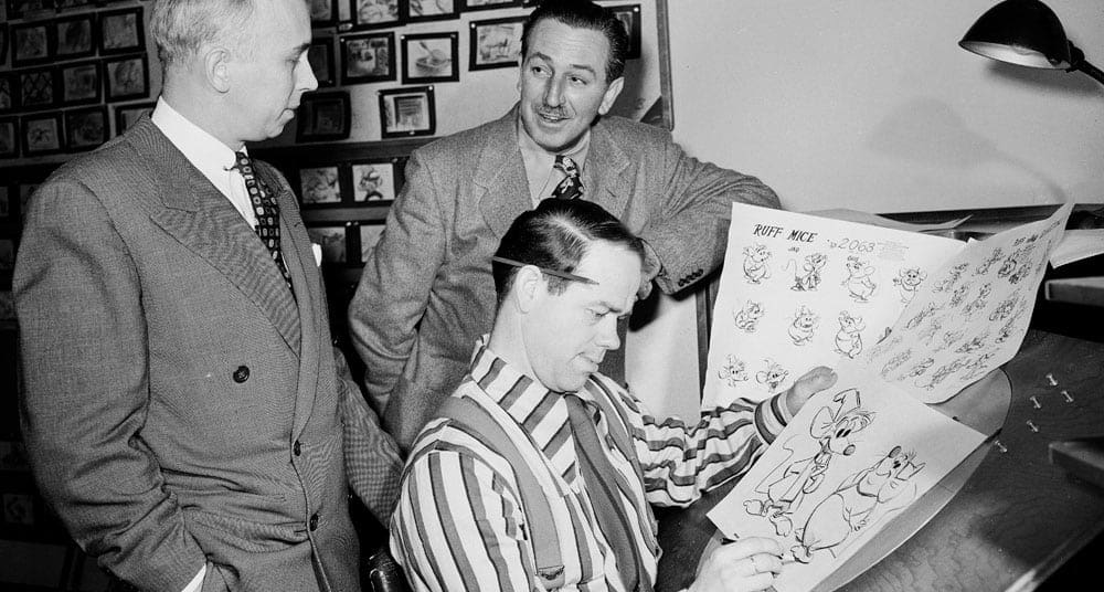 Los 12 principios de la animación con ejemplos - disney nine old men