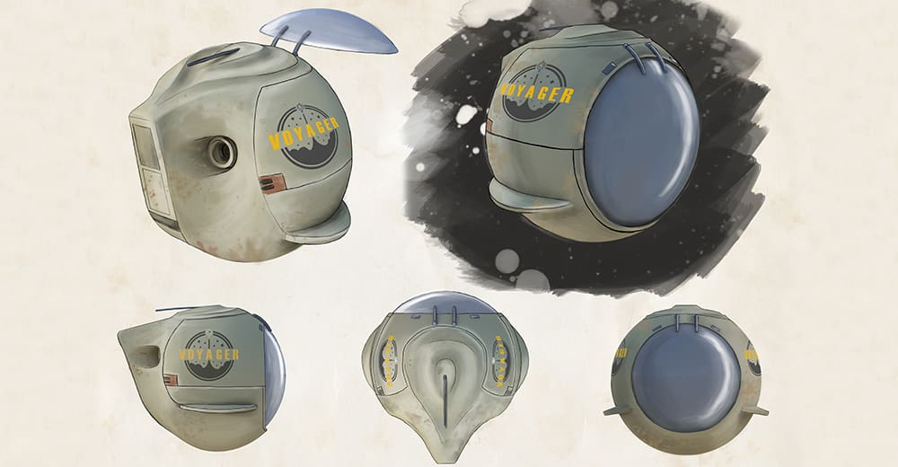 Voyage-cortometraje de animación-stop motion-animación 3d-concept art