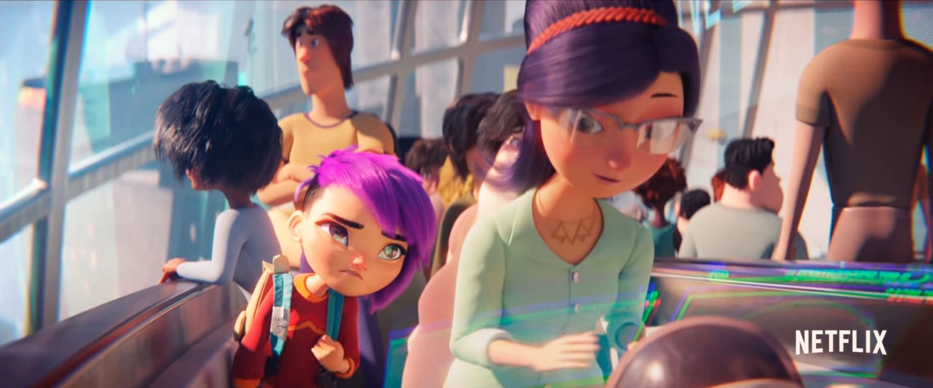 netflix Next Gen - La Nueva Generación Trailer Pelicula Animación 3d