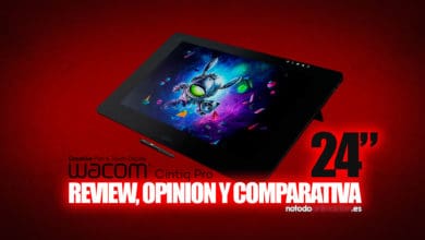 Wacom Cintiq Pro 24 PEN TOUCH review opinión comparativa