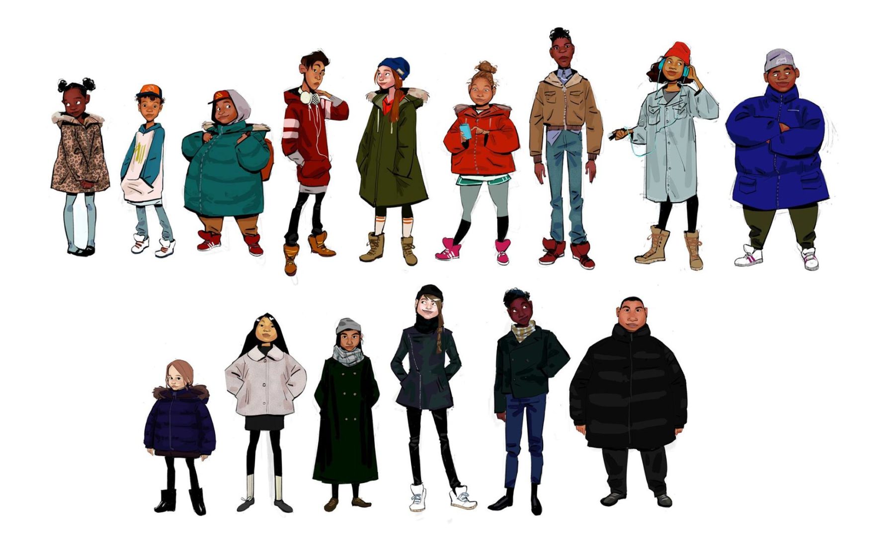 diseño personajes spider-verse Brittany Myers