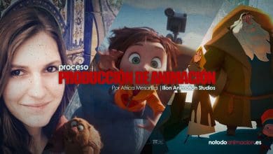 producción de animación