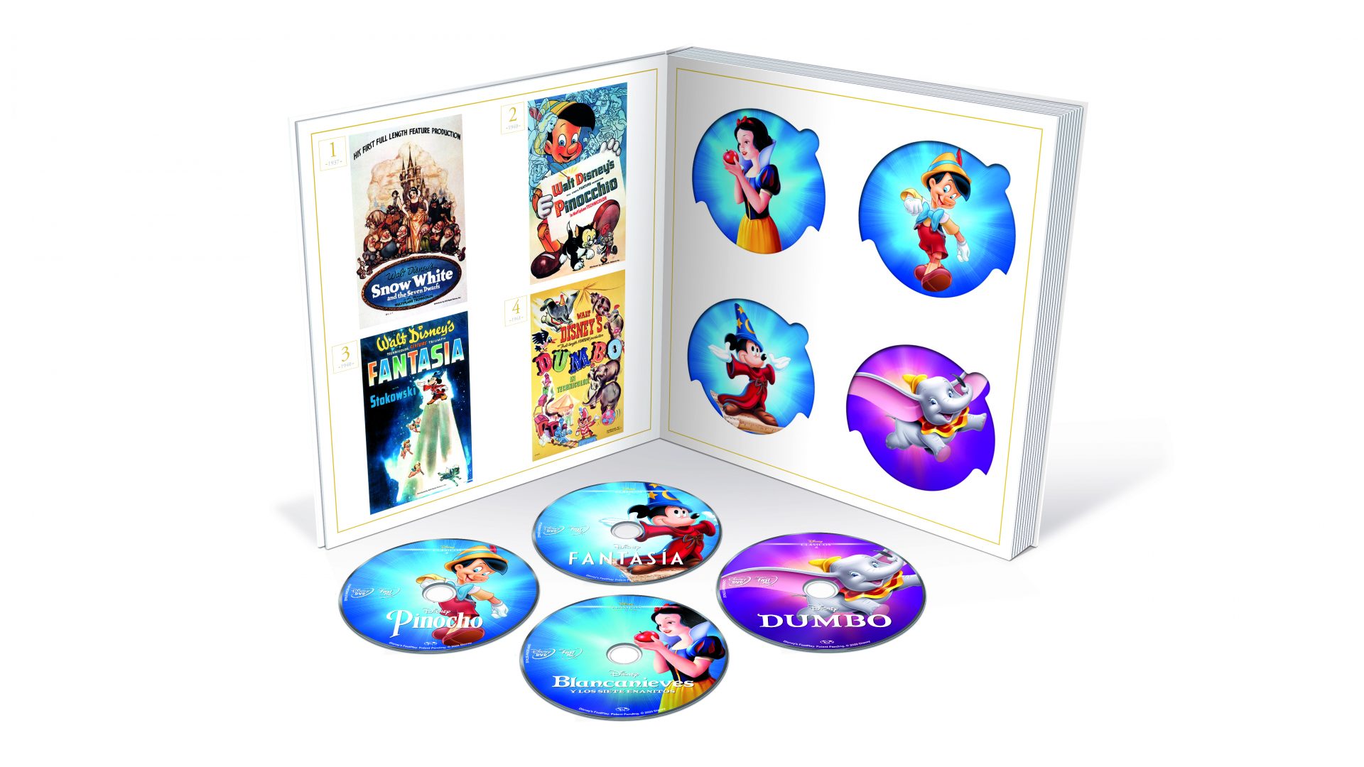 Los 57 películas de animación de Disney | Colección completa