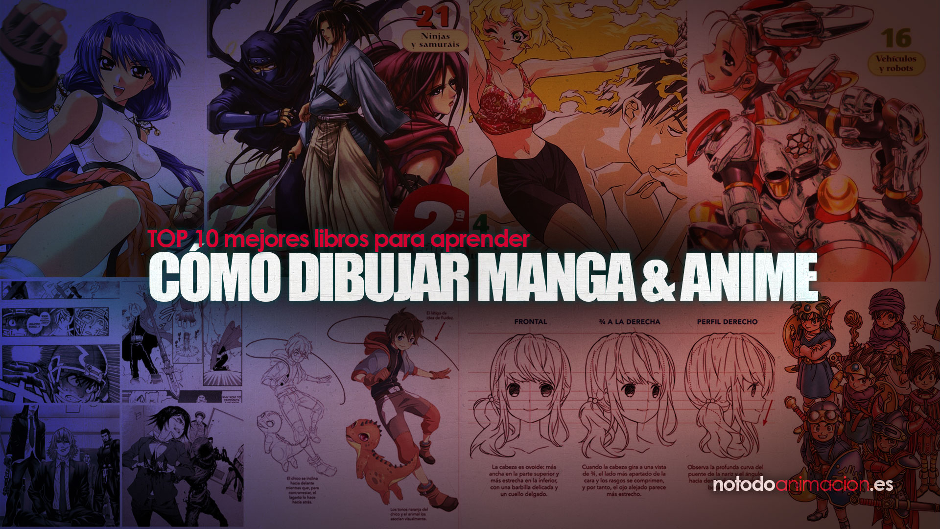 11 Libros Imprescindibles ❤️ Para aprender a dibujar Manga & Anime