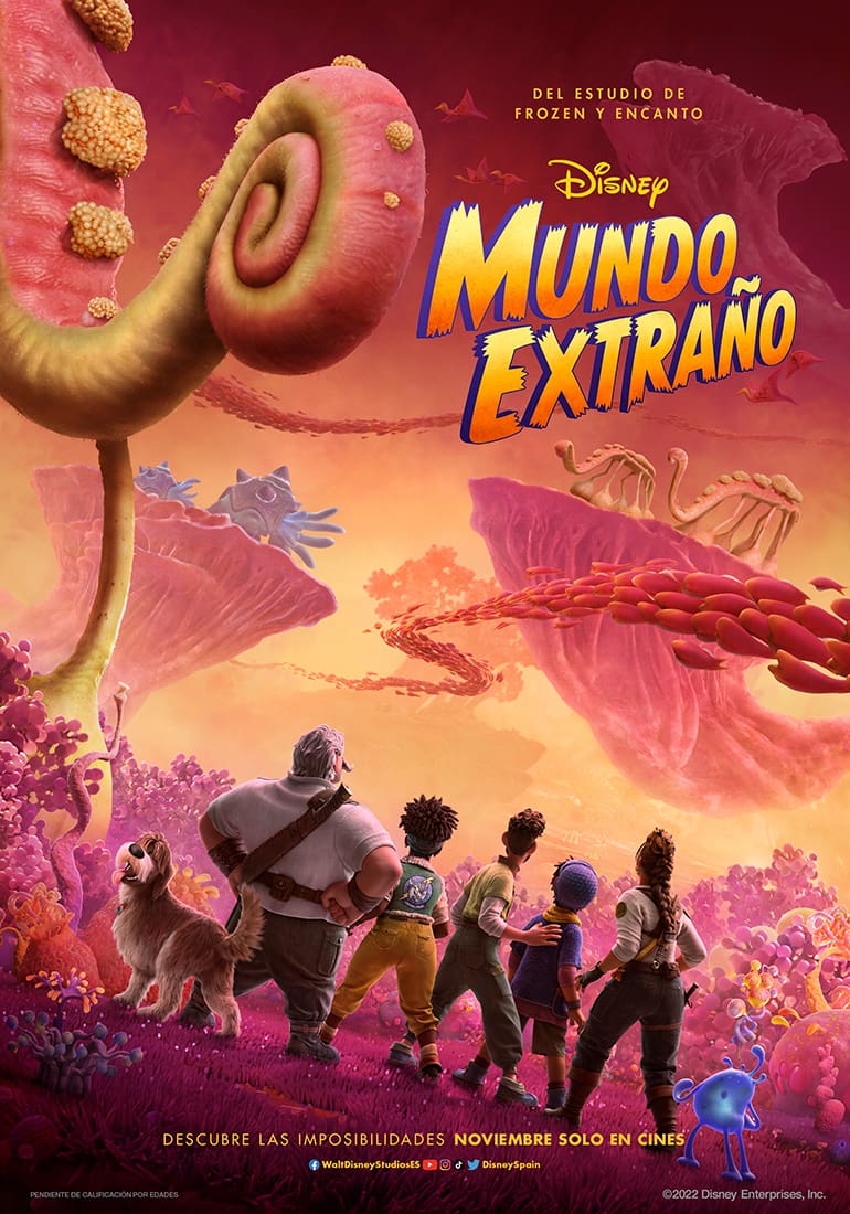 mundo extraño de disney | estreno y trailer