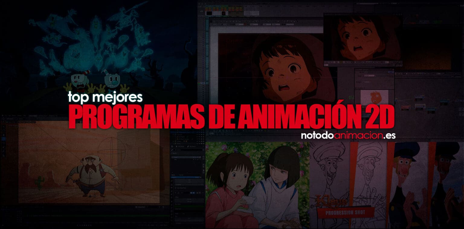 10 Programas de Animación 2D ️ GRATIS Y DE PAGO (2025)