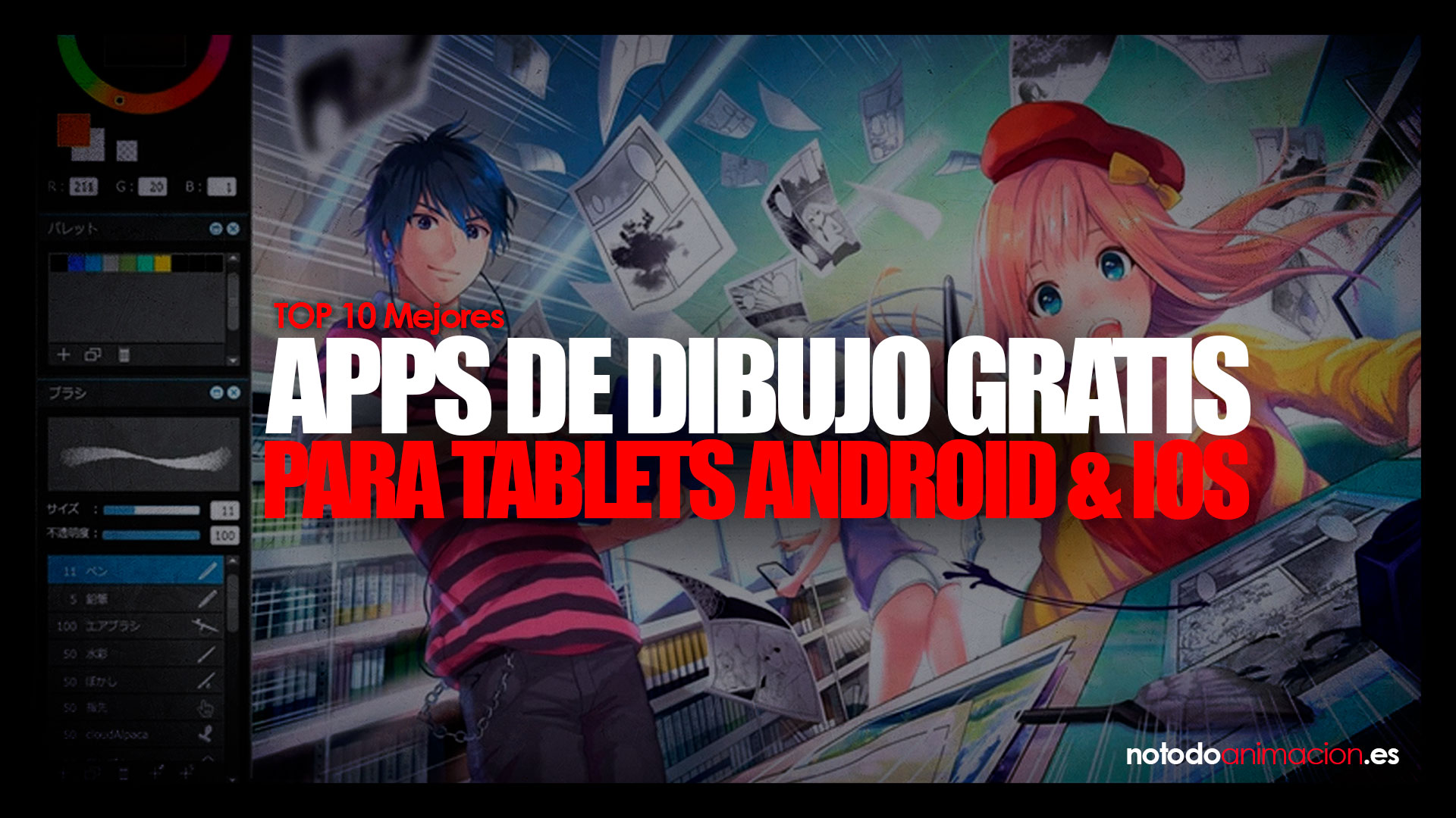TOP 10 APPS de Dibujo GRATIS para Tablets ❤️ Android & IOS